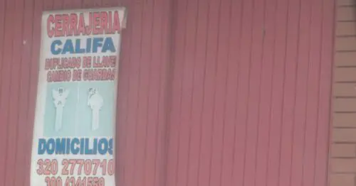 CERRAJERIA CALIFA CERRAJERIA CALIFA